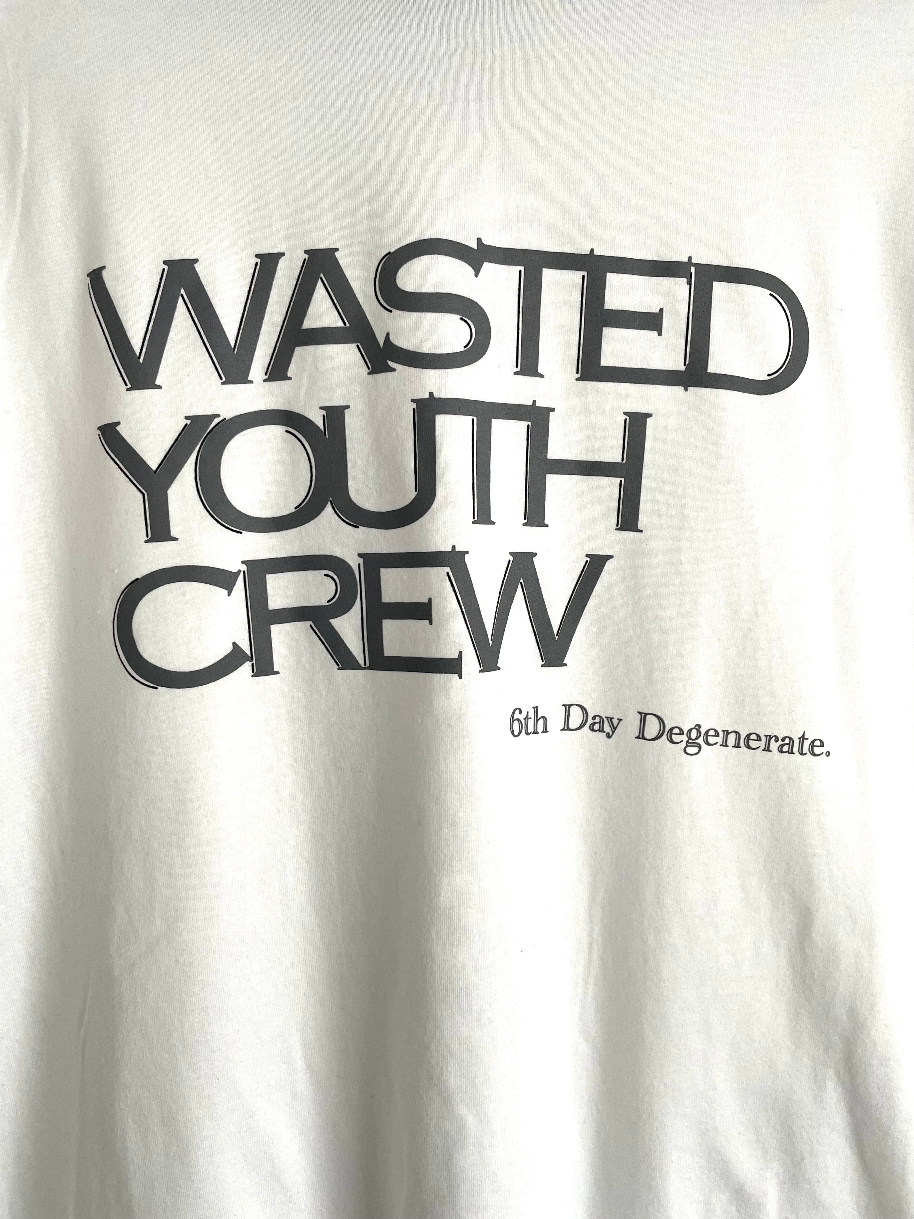 新作限定SALEwasted youth #6 Tシャツ ウエステッドユース verdy トップス